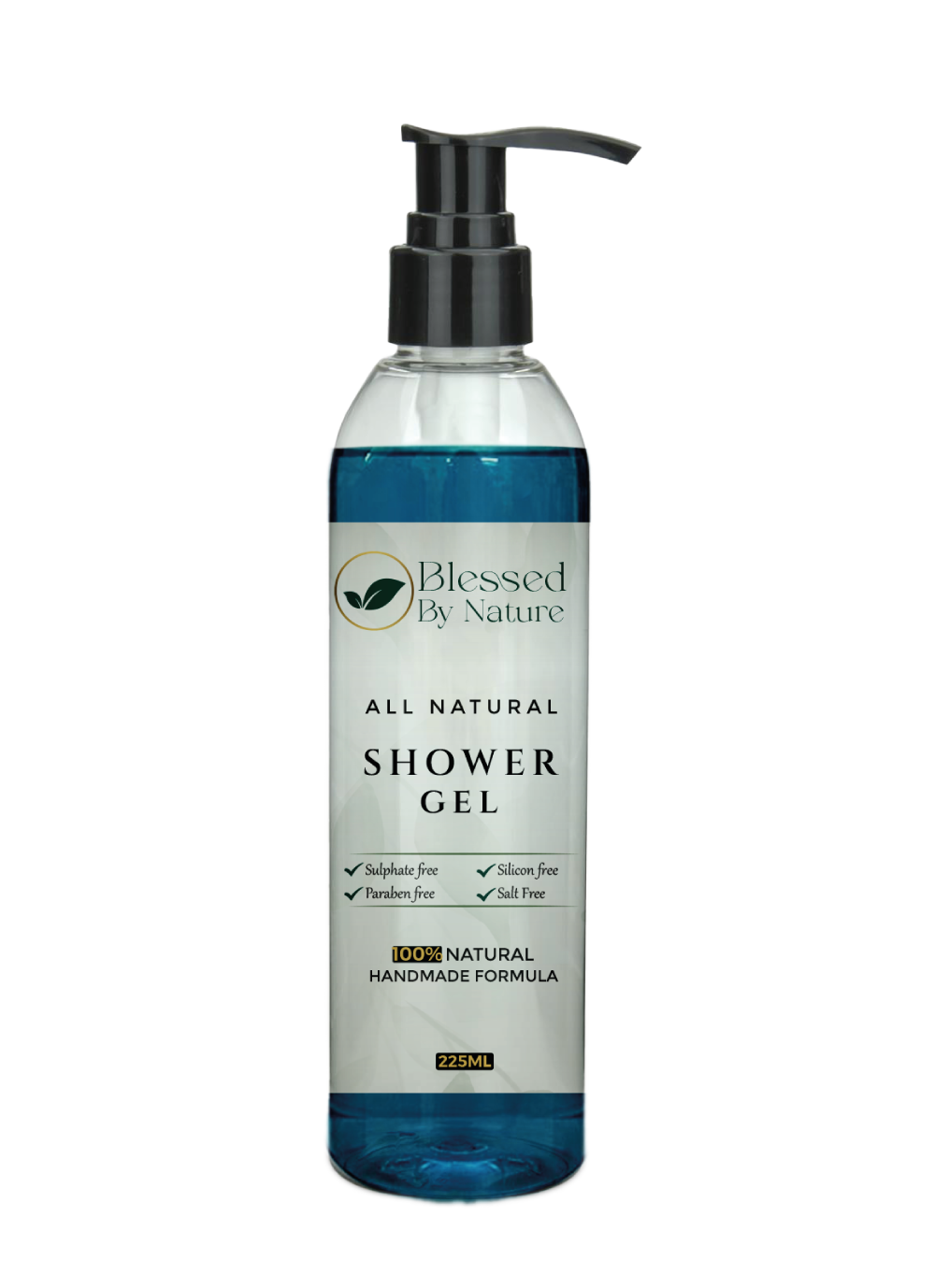 Blessed By Nature™ All Natural Shower Gel (100% Herbal)