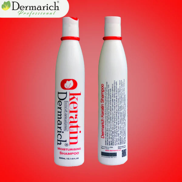 Dermarich® Keratin Nutrition and Moisturizing Smooth Shampoo and Conditioner (Bumper Offer)