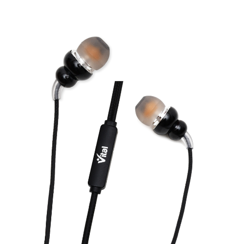 VITAL Metal Handfree V27 Wired in EarBuds with Sleek design Premium Sound Quality