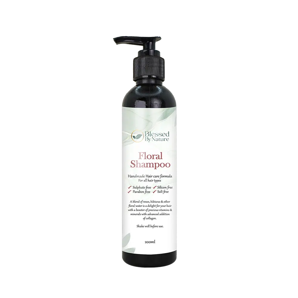Blessed By Nature™ Floral Shampoo (100% Organic & Sulphate Free)