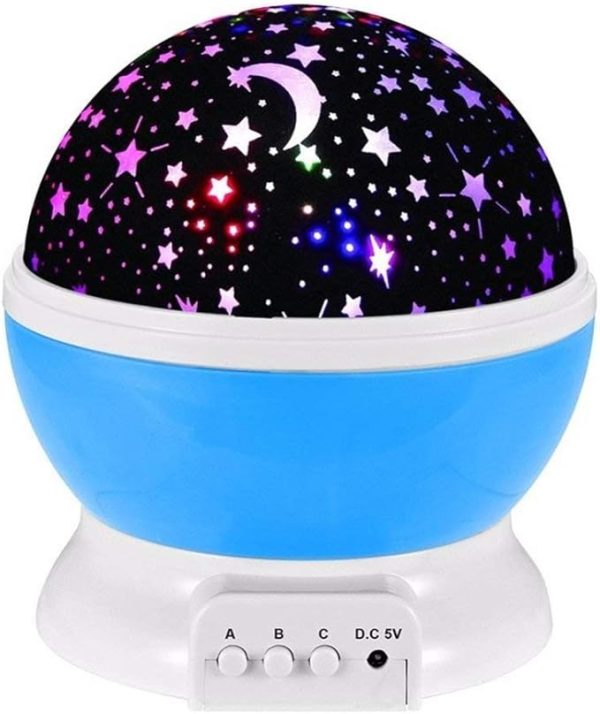 Star Master Dream Rotating Color Changing Projection Lamp Star Light Projector (random Color)