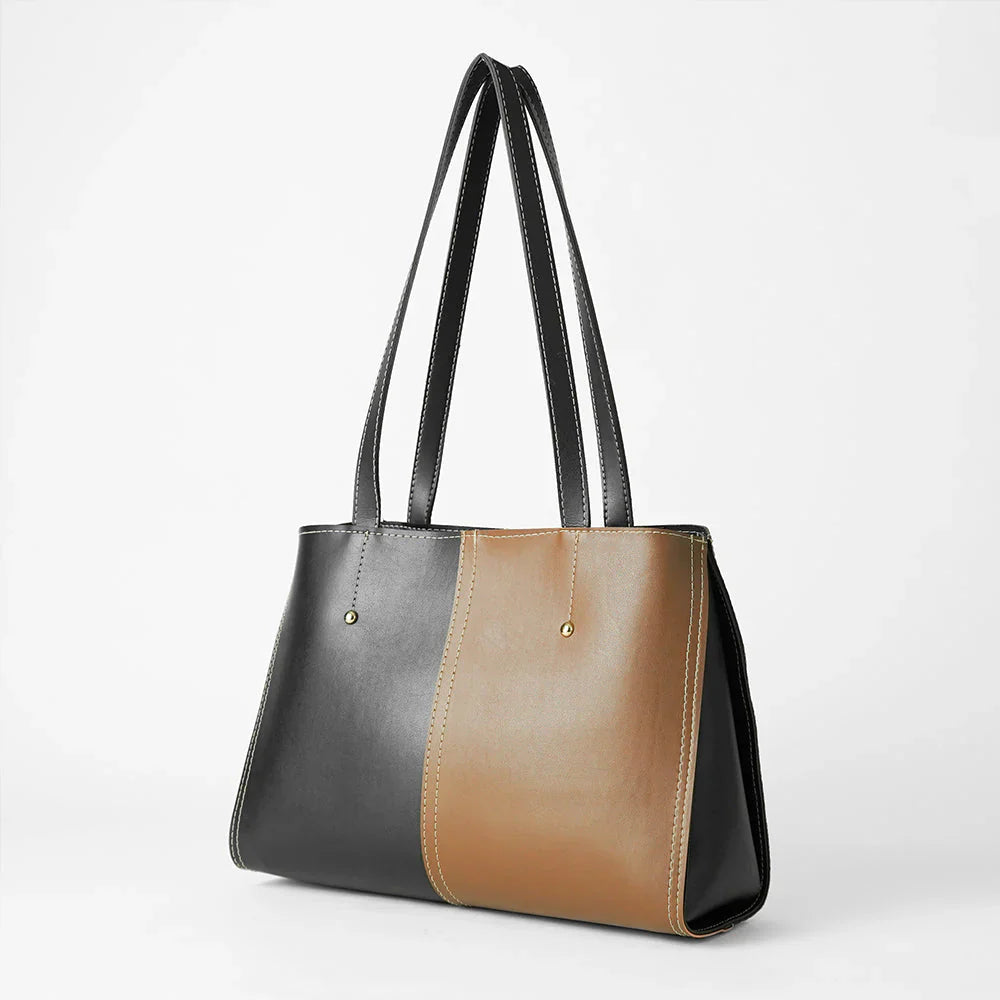 Black & Brown Ladies Tote Bag