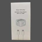 iPhone 15 Pro Max Uk pin 35W type C 2 in 1 Power Adapter