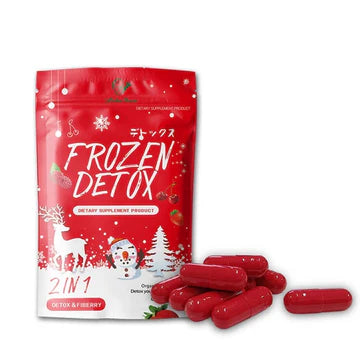 Frozen Detox (Made in Thailand) | Weight Loss, Detoxification, Skin Whitening and Dietary Supplement | (60 Capsules)