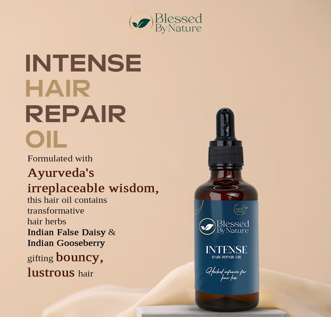 Blessed By Nature™ Intense Hair Repair Oil (100% Herbal)