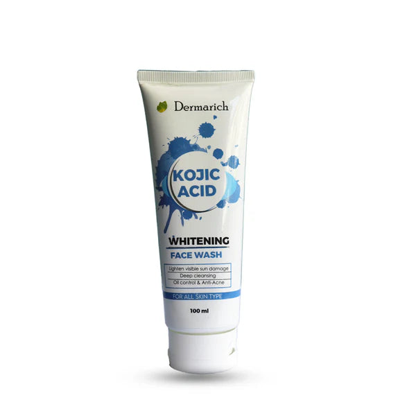 Dermarich® Kojic Acid Face Wash (For Whitening and Removes Dark Spots) | 100 mL