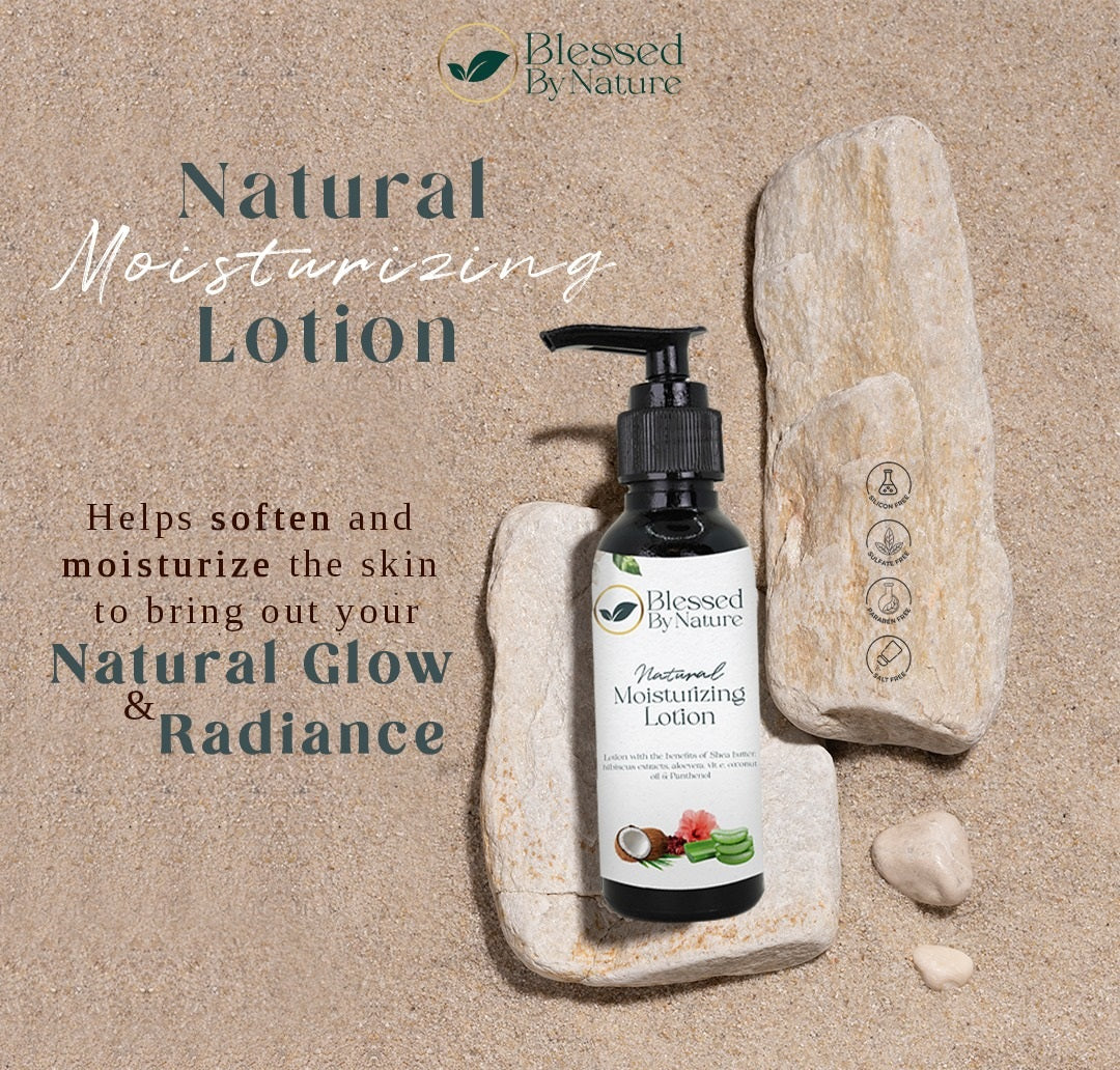 Blessed By Nature™ Natural Moisturizing Lotion (100% Herbal)