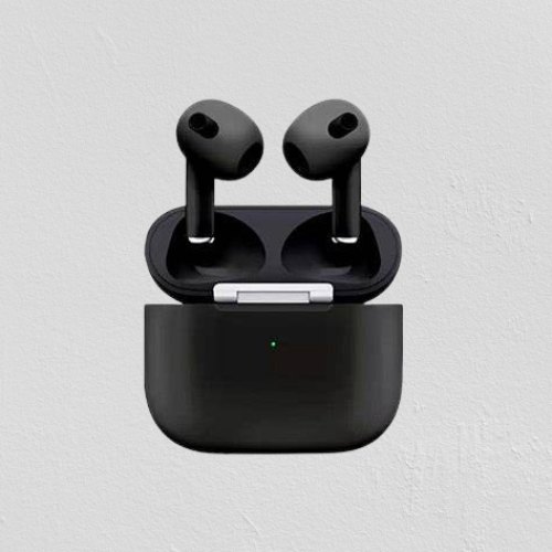 AirPods 3rd Gen Black Wireless Earbuds with Enhanced Features