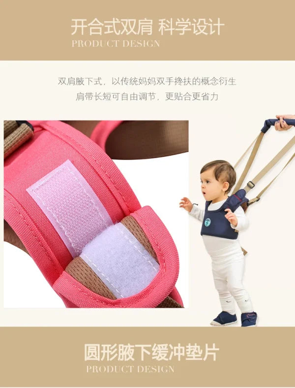 Baby Walker Toddler Walking Assistant, Stand Up And Walking Learning Helper For Baby (random Color)