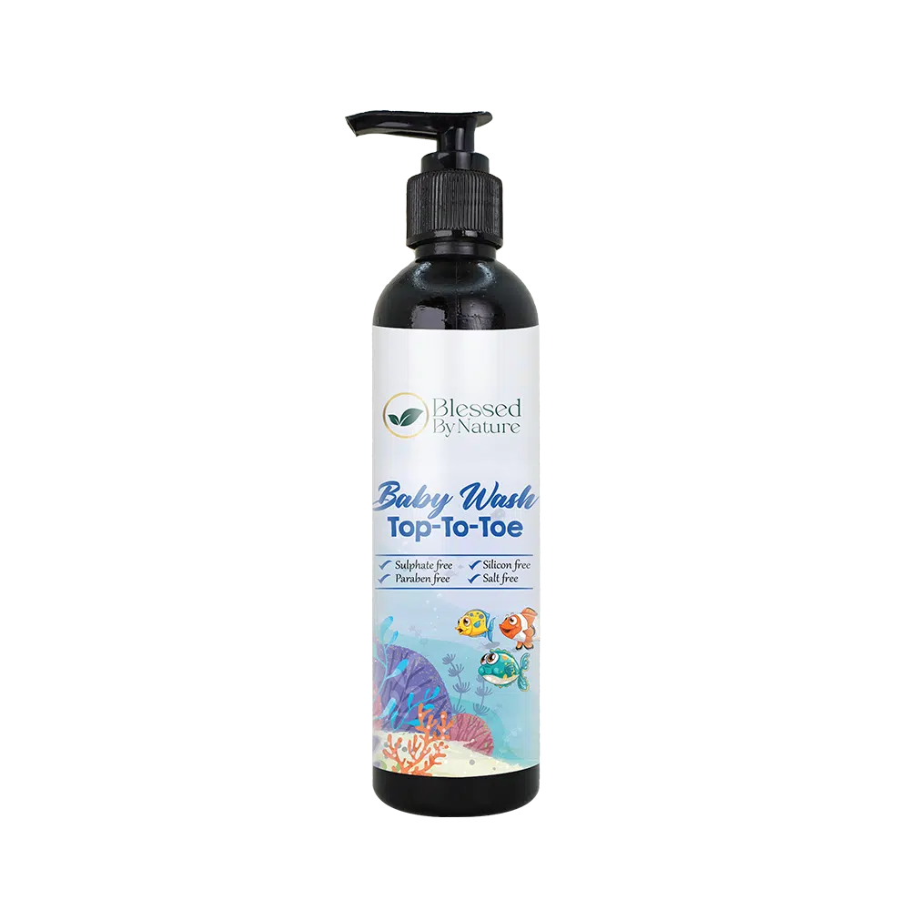 Blessed By Nature™ Baby Wash Top-to-Toe (100% Organic)